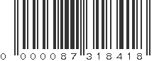 EAN 87318418