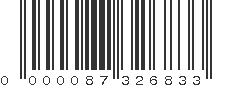 EAN 87326833