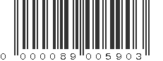 EAN 89005903