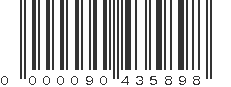 EAN 90435898