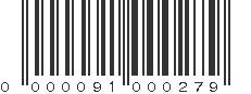 EAN 91000279