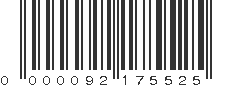 EAN 92175525