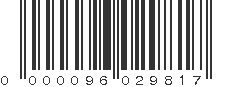 EAN 96029817
