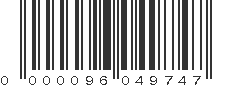 EAN 96049747