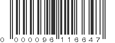 EAN 96116647