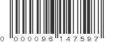 EAN 96147597