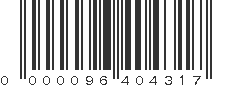 EAN 96404317