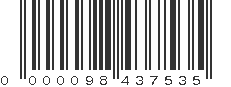 EAN 98437535