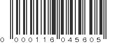 UPC 000116045605