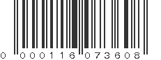 UPC 000116073608