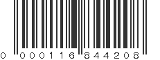 UPC 000116844208