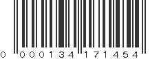 UPC 000134171454