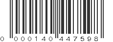 UPC 000140447598