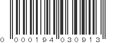 UPC 000194030913