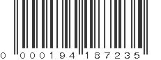 UPC 000194187235