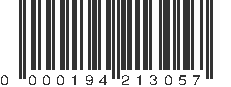 UPC 000194213057