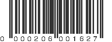 UPC 000206001627