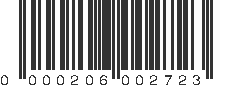 UPC 000206002723