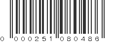 UPC 000251080486