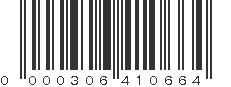 UPC 000306410664