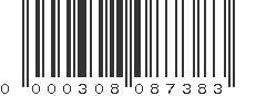 UPC 000308087383