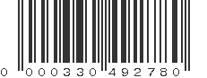 UPC 000330492780