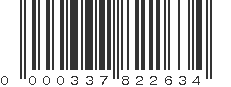 UPC 000337822634