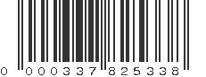 UPC 000337825338