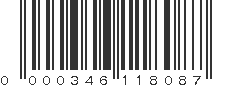 UPC 000346118087