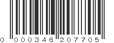 UPC 000346207705