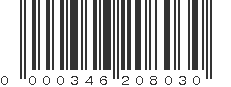 UPC 000346208030