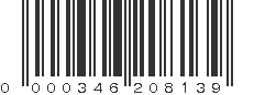 UPC 000346208139