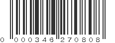 UPC 000346270808