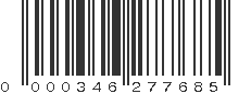 UPC 000346277685