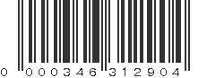 UPC 000346312904