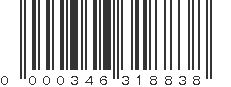 UPC 000346318838