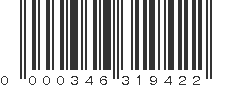 UPC 000346319422