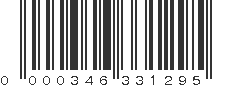 UPC 000346331295