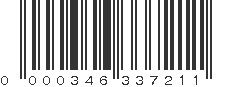 UPC 000346337211