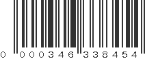 UPC 000346338454