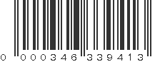 UPC 000346339413