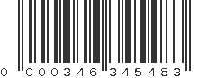 UPC 000346345483