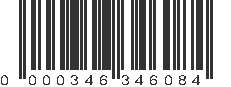 UPC 000346346084