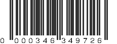 UPC 000346349726