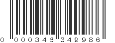 UPC 000346349986