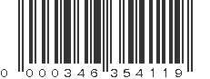 UPC 000346354119