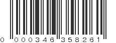 UPC 000346358261