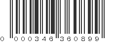 UPC 000346360899