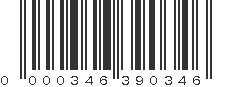 UPC 000346390346