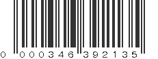 UPC 000346392135